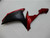 ABS Injection Plastic Kit Fairing Fit Yamaha YZF R1 2007-2008 Black Red