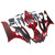 New Red Black Injection Plastic Kit Fairing Fit for Yamaha 2006 2007 YZF R6 New Red Black Injection Plastic Kit Fairing Fit for Yamaha 2006 2007 YZF R6