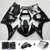 Fairing Injection Plastic Kit Gloss Black Fit For YAMAHA 2003 2004 YZF R6