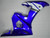 Fairing Blue White Injection Plastic Kit w/bolt Fit For YAMAHA 2005 YZF-R6