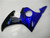 Fairing Blue Black Injection Plastic Kit w/bolt Fit For YAMAHA 2005 YZF R6