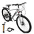 27.5 inches Wheels Adults Mountain Bike 21 Speed Bikes Bicycle MTB White&Black