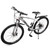 27.5 inches Wheels Adults Mountain Bike 21 Speed Bikes Bicycle MTB White&Black