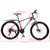 27.5 inches Wheels Adults Mountain Bike 21 Speed Bikes Bicycle MTB Black&Red