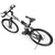 26 Inch 21 Speed Folding Mountain Bike for Sale Full Suspension Speed MTB Bicycle with Bike Lock+Air Pump