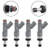 4PCS Fuel Injectors 23209-79155 Fit Toyota Tacoma 2.7L 4Runner 05-14 23250-75100 4PCS Fuel Injectors 23209-79155 Fit Toyota Tacoma 2.7L 4Runner 05-14 23250-75100