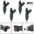 4PCS Fuel Injectors 23250-0D030 Fit Toyota Corolla ZZE12 E141 ZZE150 4PCS Fuel Injectors 23250-0D030 Fit Toyota Corolla ZZE12 E141 ZZE150