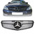 2008-2014 Mercedes-Benz W204 C200 C300 Diamond Black Chrome Front Grille Grill