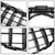 GTR Style Front Bumper Grill Grille fit Mercedes W205 C250 C300 C43 2015-2018