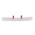 Universal Mini Spoiler Car Auto Tail Decoration Spoiler Wing Grey
