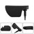 Black Hood Latch Release Handle Bonnet Lever For Audi Tt Mk2 2007-2014