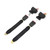 2 Sets 2 Point Retractable Auto Car Safety Seat Belt Buckle Universal Adjustable 2 Sets 2 Point Retractable Auto Car Safety Seat Belt Buckle Universal Adjustable