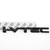 3D Metal i-VTEC Car Trunk Rear Turbo Fender Emblem Badge Decals Stickers Black