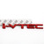 3D Metal i-VTEC Car Trunk Rear Turbo Fender Emblem Badge Decals Stickers Red