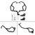 Upper Engine Guards Crash Bars Fit For TR Tiger 900 All Model 20-21