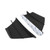 Black Side Winglet Wind Fin Spoiler Trim Cover For Honda Cbr650R Cbr500R Cb1000R Black Side Winglet Wind Fin Spoiler Trim Cover For Honda Cbr650R Cbr500R Cb1000R