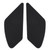 2X Side Tank Traction Grips Pads Fit For Ducati Monster 797 17-19 Rubber Black 2X Side Tank Traction Grips Pads Fit For Ducati Monster 797 17-19 Rubber Black