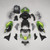Black Green Fairing Fit for Kawasaki Z900 2020-2024