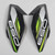 White Black Fairing Kit Fit for Kawasaki Z900 2020-2021