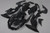 Injection ABS Plastic Bodywork Fairing Fit for Kawasaki VERSYS650 2015-2021 Gloss Black