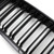 Gloss Black Dual Front Kidney Grille Fit BMW X5M F85 X6M F86 X5 F15 X6 F16 13-18