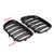 Gloss Black Dual Slats Front Hood Kidney Grill Grille Fit BMW X1 E84 2009-14 SUV