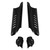 Fork Lower Leg Deflectors Shield Cover For Touring Electra Glide FLHT 2000-2013