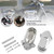 Rear Axle Cover Nut Bolt Cap For Sportster 1200 XL1200C 883 2005-2017 Chrome