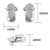 Rear Axle Cover Nut Bolt Cap For Sportster 1200 XL1200C 883 2005-2017 Chrome