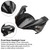 Carbon Front Nose Headlight Cover Surround Fairing For Kawasaki Z650 2017-2019