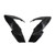 ABS Front Side Headlight Panel Cover Fairing Cowl For Kawasaki Z650 2017-2019 ABS Front Side Headlight Panel Cover Fairing Cowl For Kawasaki Z650 2017-2019