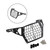 Headlight Grille Guard Cover Protector Fit For Suzuki Dl1050 Xt A 19+,Black
