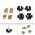 Saddlebag Lever Lock Bolts & Nuts Set Silver Fits For Glide King Touring 96-19