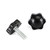 Saddlebag Lever Lock Bolts & Nuts Set Silver Fits For Glide King Touring 96-19