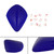 Front Headlight Lens Protection Cover Blue For Suzuki Gsxr1000 Gsxr 1000 07-08 Front Headlight Lens Protection Cover Blue For Suzuki Gsxr1000 Gsxr 1000 07-08