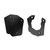 Motorcycle Kickstand Enlarge Plate Pad fit for BMW F800GS 2008-2018 BLK