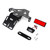 Universal Motorcycle Adjustable Angle License Number Plate Frame Holder Bracket