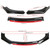 4PCS Universal Car Front Bumper Lip Body Kit Splitter Spoiler Diffuser Protector 4PCS Universal Car Front Bumper Lip Body Kit Splitter Spoiler Diffuser Protector