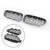 Pair Front Kidney Chrome Diamond Grille Grills fit BMW F30 328i 335i 2012-2016 Pair Front Kidney Chrome Diamond Grille Grills fit BMW F30 328i 335i 2012-2016