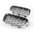 Pair Front Kidney Chrome Diamond Grille Grills fit BMW F30 328i 335i 2012-2016 Pair Front Kidney Chrome Diamond Grille Grills fit BMW F30 328i 335i 2012-2016