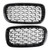 2PCS Meteor Chrome/Black Front Kidney Grille Grill Fit 2014 - 2016 BMW X5 F15 2PCS Meteor Chrome/Black Front Kidney Grille Grill Fit 2014 - 2016 BMW X5 F15