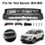 Front Upper Bumper Grille Grill Fit Ford Explorer 2016-2018 With Lights Grey