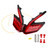LED Integrated Tail Light Turn Signals For Ducati 959 899 1299 1199 Panigale Red