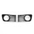 2pcs Bumper Fog Light Grille Grill Trim Cover Fit Toyota Prius 2004-2009 05 06 07 08 Black