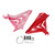 Side Frame Cover Panels Fairings Cowls For Honda CBR650R 2019-2021 Red Side Frame Cover Panels Fairings Cowls For Honda CBR650R 2019-2021 Red