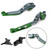 Adjustable Extendable Brake & Clutch Lever for Honda CBR500R CB500F/X 19-21 GRN Adjustable Extendable Brake & Clutch Lever for Honda CBR500R CB500F/X 19-21 GRN