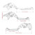Adjustable Extendable Brake & Clutch Lever for Honda CBR500R CB500F/X 19-21 GRN Adjustable Extendable Brake & Clutch Lever for Honda CBR500R CB500F/X 19-21 GRN