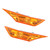 Side Marker Lamp Turn Signal Light Housing for Honda Civic 2016-2021 Amber Side Marker Lamp Turn Signal Light Housing for Honda Civic 2016-2021 Amber