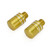 2x Gold M10 Mirror Blanking Plugs Bolts For BMW R1200GS LC Adventure 2013-2021
