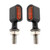 LED Rear Mini E Mark Turn Signal Indicator For Sportster Touring Dyna Softail
